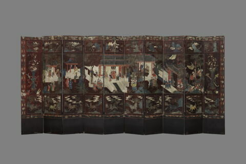 Paravent à dix feuilles, image 10/14