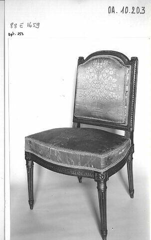 Chaise à la reine, d'une paire (avec OA 10204), image 2/4