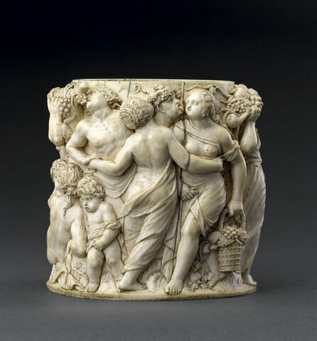 Cylindre : bacchanale avec Silène, image 4/10