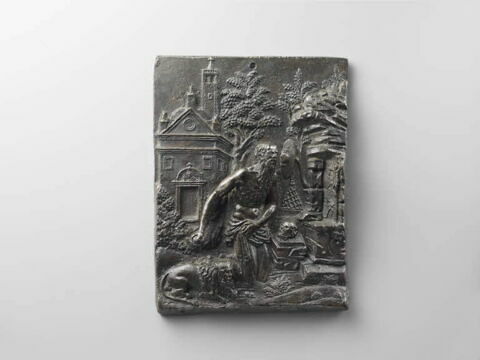 Plaquette : saint Jérôme