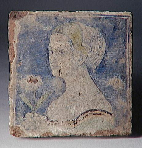Carreau carré : buste de femme, image 5/6