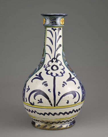 Bouteille : buste de vieillard barbu, image 3/4