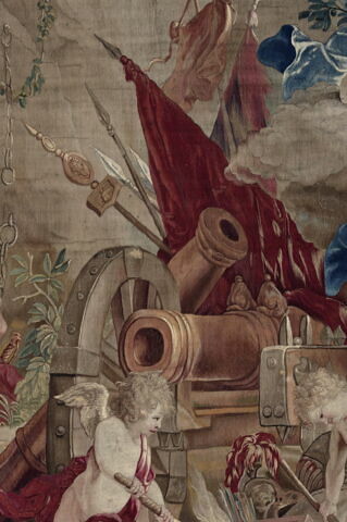 Le Triomphe de Minerve ou L'Abondance et la Paix récompensant les Arts, de la tenture du Triomphe des dieux, image 6/22