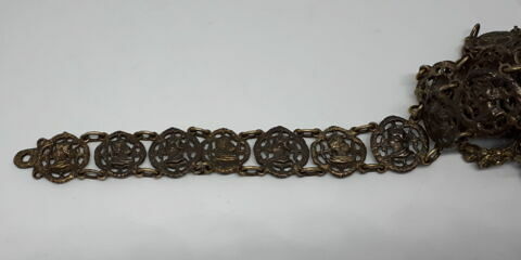 Chaîne de ceinture en argent doré, image 2/6