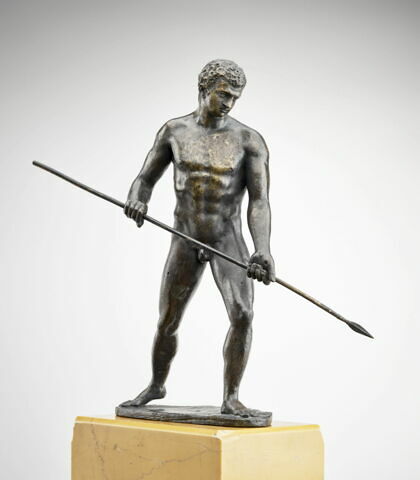 Statuette : Méléagre attaquant le sanglier, image 3/3