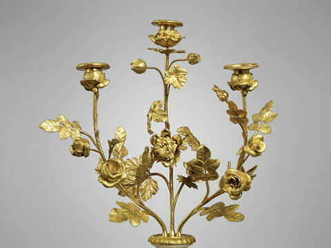 Candélabre à trois lumières, d'une paire (avec OA 2046), image 5/7