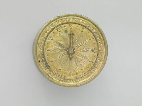 Horloge de table cylindrique