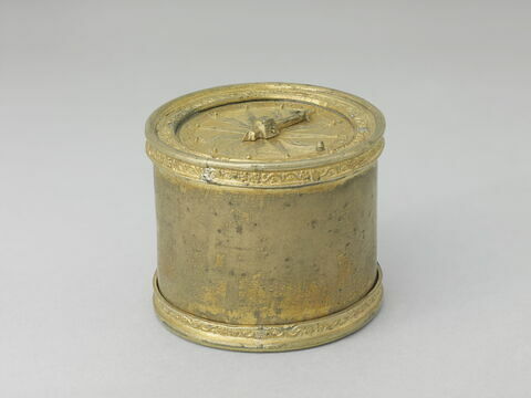 Horloge de table cylindrique, image 3/4
