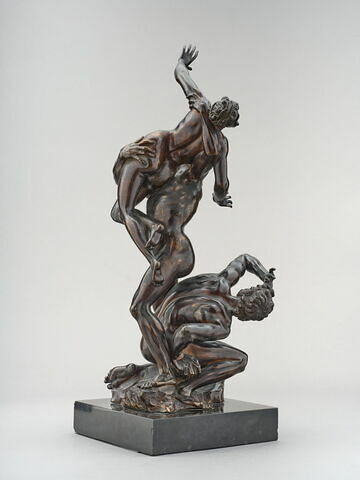 Groupe sculpté : Enlèvement de la Sabine, image 4/6