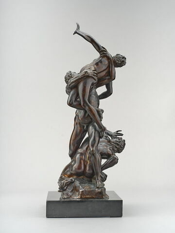 Groupe sculpté : Enlèvement de la Sabine, image 5/6
