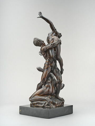 Groupe sculpté : Enlèvement de la Sabine, image 6/6
