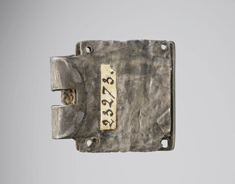 Plaque-boucle de ceinture (élément carré) wisigothique de Tressan (Hérault), image 2/5