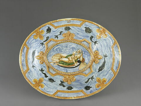 Grand plat ovale : le Triomphe de Joseph, image 5/6