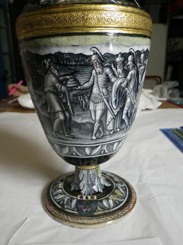 Vase : Abraham et Melchisédech, image 6/17