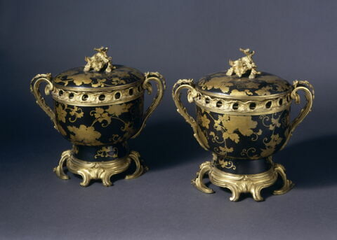 Brûle-parfum à couvercle,d'une paire (avec OA 5148 1), image 7/7