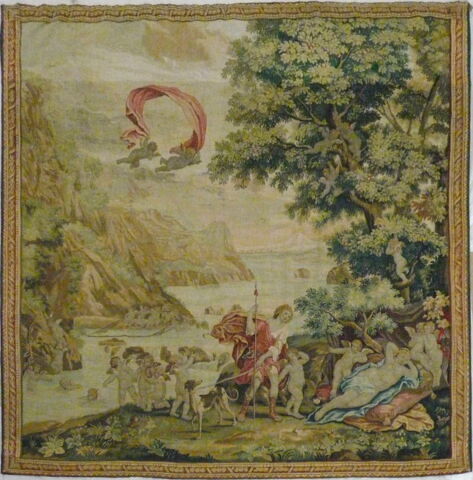 Vénus et Adonis, d'une tenture des Dieux, image 5/5