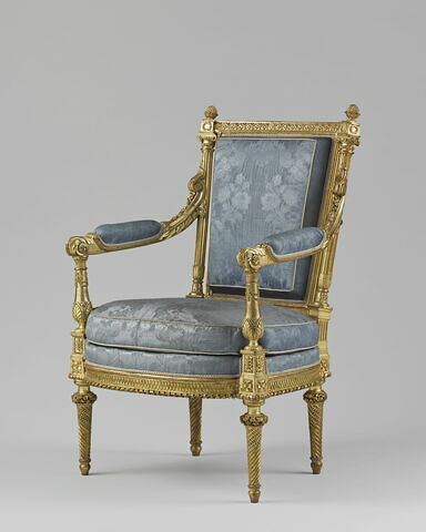 Fauteuil, d'un ensemble de trois fauteuils et trois chaises en demi cabriolet (OA 9452 A à OA 9452 F), image 1/4