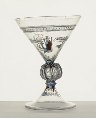 Verre à jambe et à noeud, image 4/11