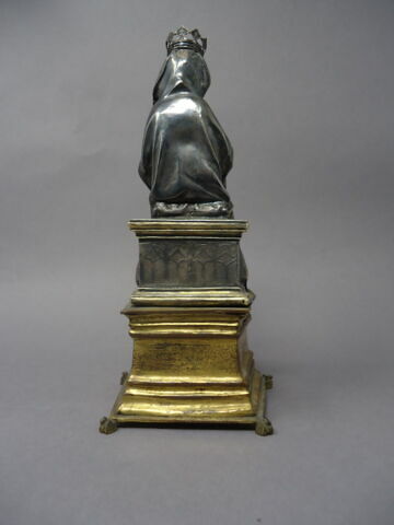 Statuette : Vierge à l’Enfant assise, image 3/6