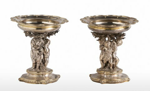 Coupe d'un ensemble de quatre (OA 12519 1 à OA 12519 4) du surtout de table du duc de Luynes (1802-1867), image 3/15