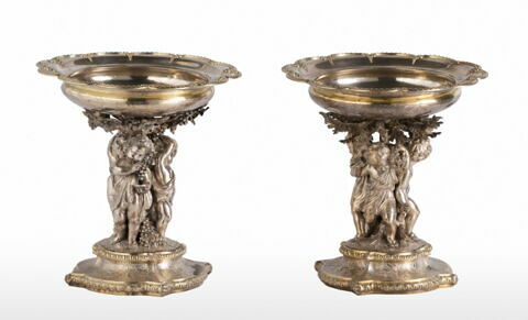 Coupe d'un ensemble de quatre (OA 12519 1 à OA 12519 4) du surtout de table du duc de Luynes (1802-1867), image 14/18