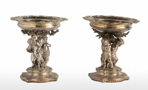 Coupe d'un ensemble de quatre (OA 12519 1 à OA 12519 4) du surtout de table du duc de Luynes (1802-1867), image 15/18