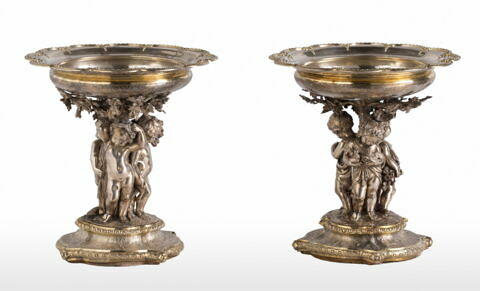 Coupe d'un ensemble de quatre (OA 12519 1 à OA 12519 4) du surtout de table du duc de Luynes (1802-1867), image 17/18