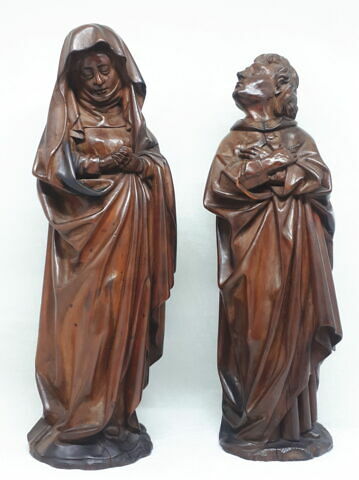 Statuette : saint Jean de calvaire, image 6/6