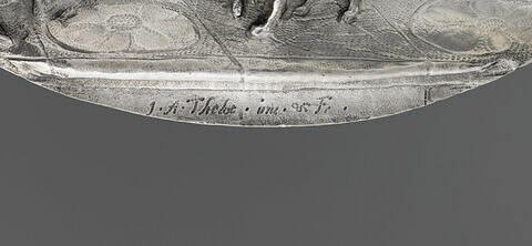 Plaque : Enée vient se présenter à Didon, reine de Carthage, image 3/3