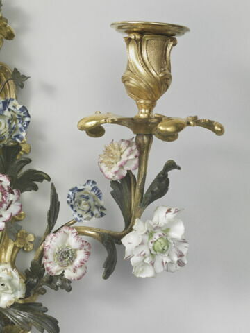 Bras à trois lumières, d'une paire (avec OA 12282 1), image 3/9