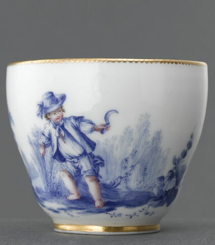 Tasse et soucoupe d'un déjeuner 