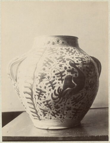 Pot ovoïde à deux petites anses plates, image 6/6