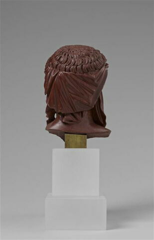Statuette : tête d'Hercule, image 4/12