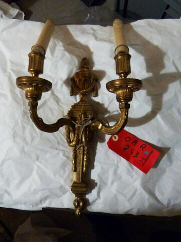 Bras à deux lumières d'une paire, image 2/4