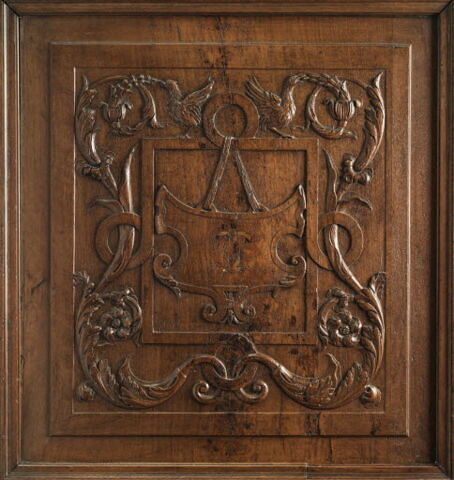 Vantail de porte provenant du château de la Bâtie d'Urfé, image 4/4