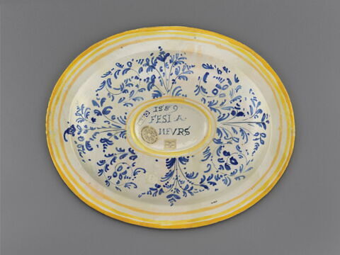 Plat ovale : Le Triomphe de Galatée, image 2/3