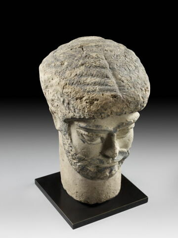 tête funéraire ; statue ;, image 2/7