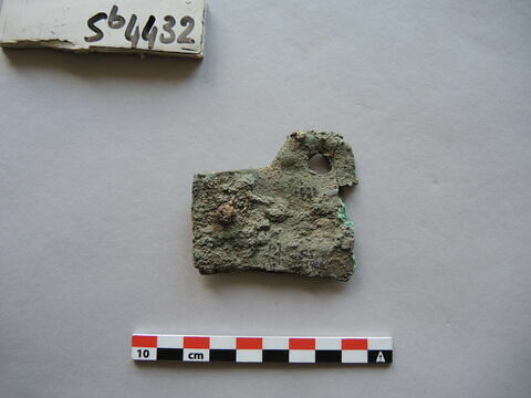 plaque ; fragment, image 1/2