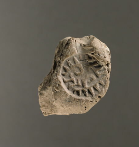 bulle de scellement ; fragment