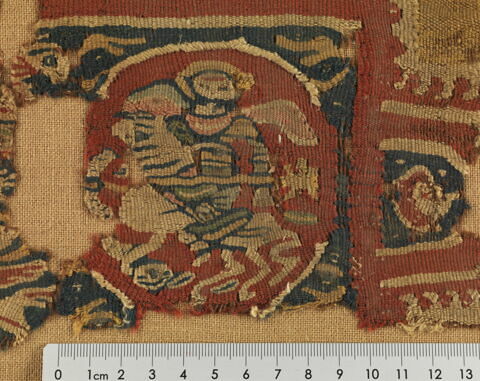 tunique ; plastron de tunique ; clavus ; fragment, image 4/4