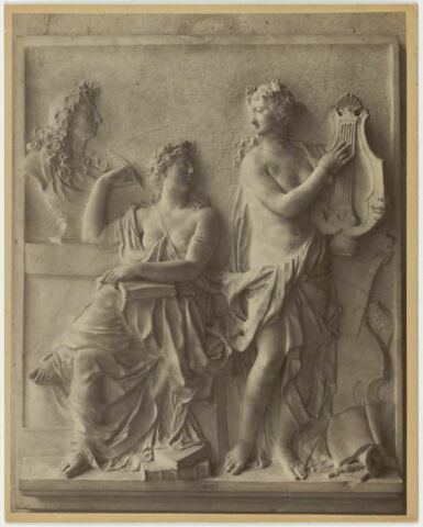 La Poésie et la Musique célébrant la gloire du roi Louis XIV, image 8/8