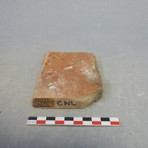 carreau ; tomette, fragment, image 3/3