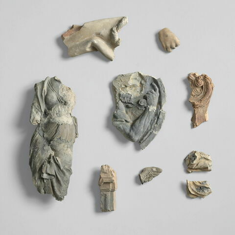 sculpture, fragment ; élément d'architecture, décor intérieur et extérieur, huisserie, image 2/4