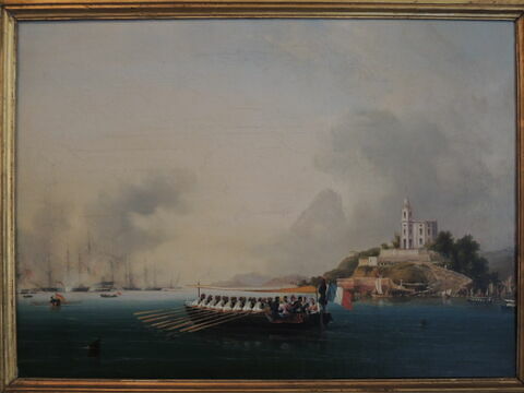 Le prince et la princesse de Joinville quittent Rio de Janeiro, 1er mai 1843, image 1/2