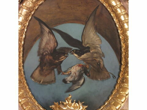 Scènes de chasse et de fauconnerie : Scène de fauconnerie, image 2/2