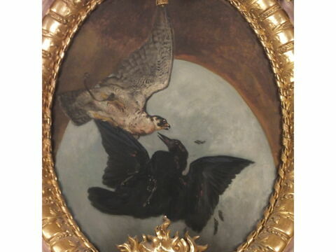Scènes de chasse et de fauconnerie : Scène de fauconnerie, image 2/2