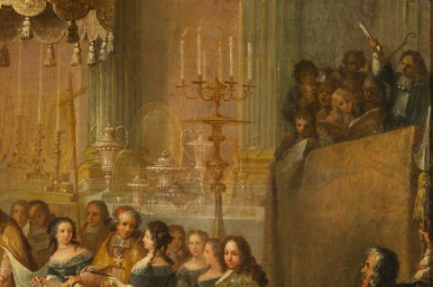 Baptême du dauphin Louis, fils de Louis XIV, 24 mars 1668, image 4/6