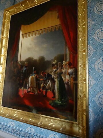 Louis XVIII assiste au retour de l'armée d'Espagne des Tuileries, 2 décembre 1823, image 2/3