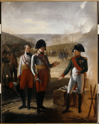 Entrevue de Napoléon Ier et de François II d'Autriche, 4 décembre 1805, image 1/1