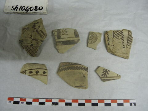 Fragments de céramique peinte